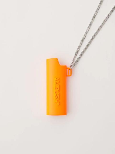 SS22 LOGO LIGHTER CASE NECKLACE L