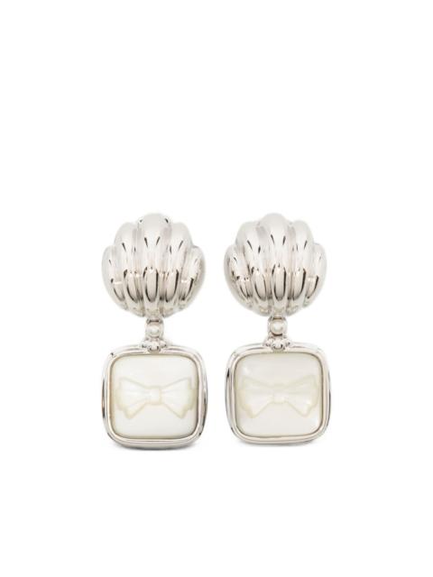 SHUSHU/TONG bow detail earrings
