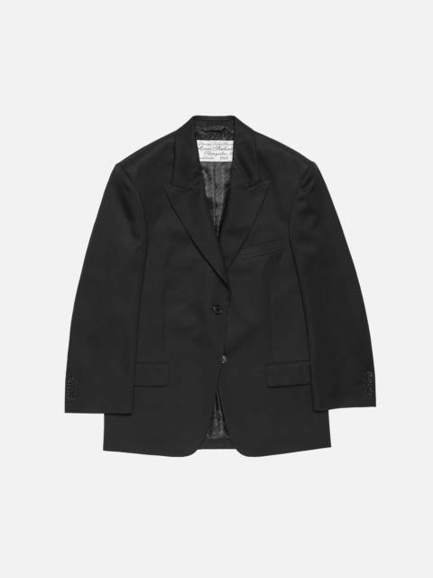 Acne Studios Single-breasted suit jacket - Black