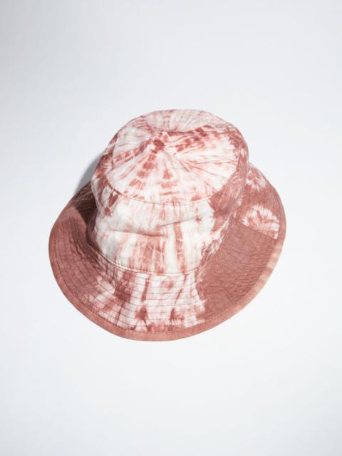 Tie-dye bucket hat - Old pink