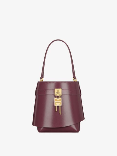 Givenchy SHARK LOCK BUCKET BAG IN BOX LEATHER