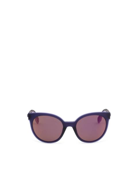adidas matte-finish cat-eye-frame sunglasses