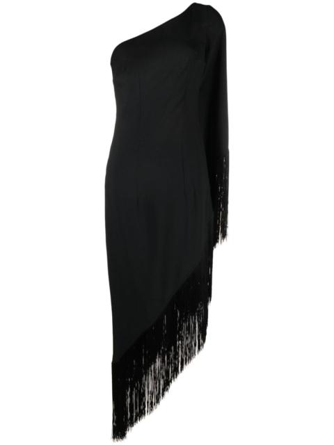 Taller Marmo Aventador fringe-trim dress