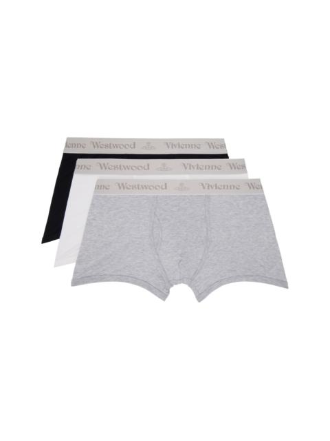 Vivienne Westwood Three-Pack Multicolor Cotton Boxer Briefs