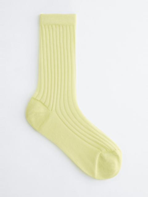 & Other Stories Ribbed Sheer Socks
