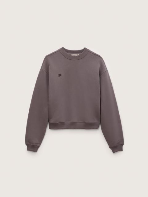 PANGAIA Womens Heavyweight Sweatshirt - Slate Escape