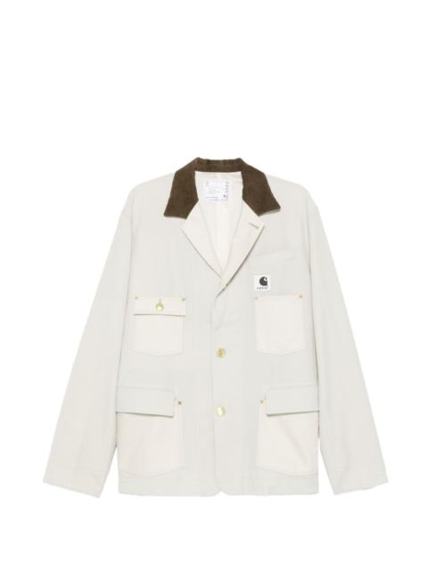 sacai long-sleeve jacket