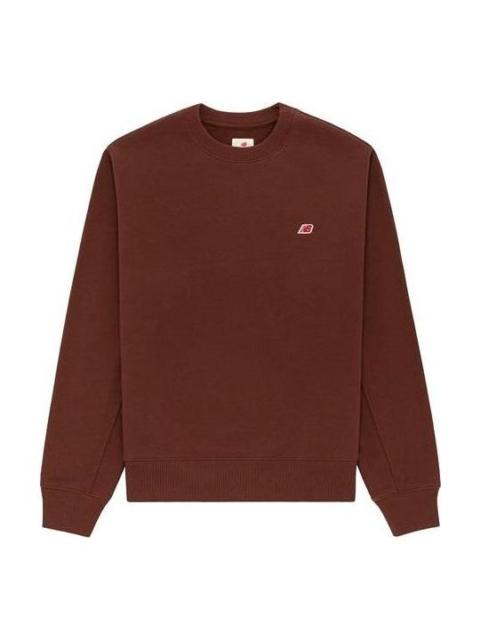 New Balance New Balance MADE in USA Core Crewneck Sweatshirt 'Rich Oak' MT21541-ROK