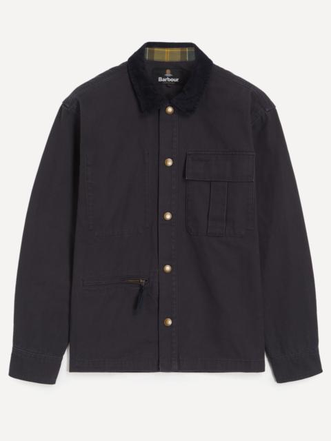Barbour Ursula Oversized Overshirt in Dark Navy