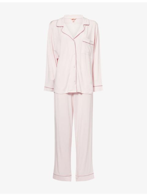 eberjey Gisele Long-Sleeve Modal-Jersey Pyjama Set