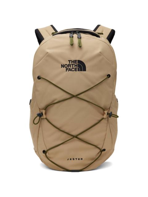 The North Face Beige Jester Backpack