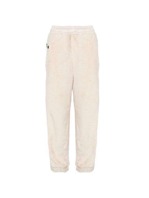 logo-tag straight-leg trousers