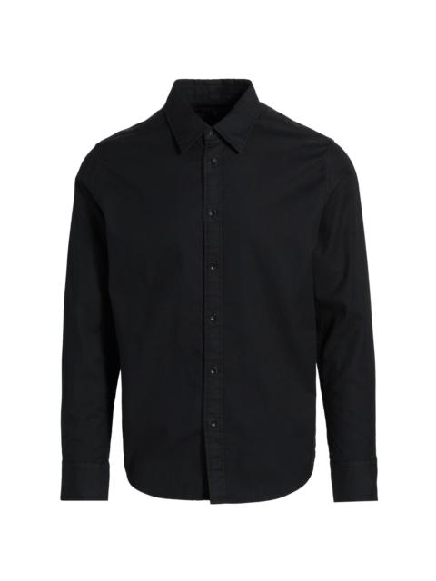 rag & bone Men's Tomlin Cotton Button-Front Shirt - Black