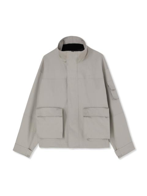 MSGM Cotton gabardine pocketed jacket