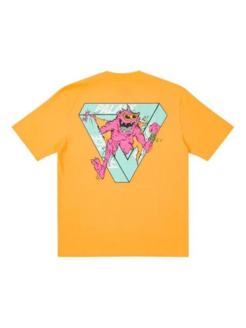 PALACE PALACE x M-Zone Crossover Small Tri-Ferg Pattern Cartoon Short Sleeve Unisex Orange P20TS217