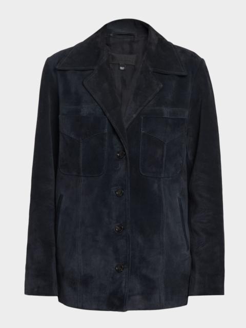 NILI LOTAN Cirque Suede Jacket