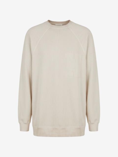 HALFBOY®️ ribbed-knit long-sleeve sweatshirt