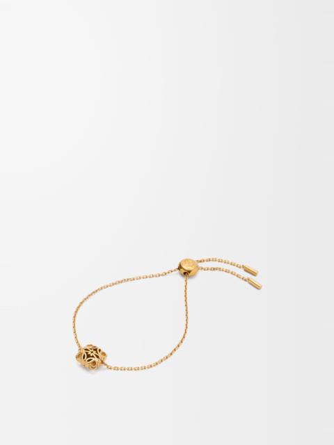 Loewe Anagram Bombé bracelet