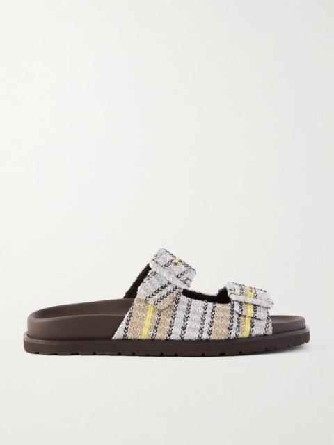 Missoni Clea Striped Woven Sandals