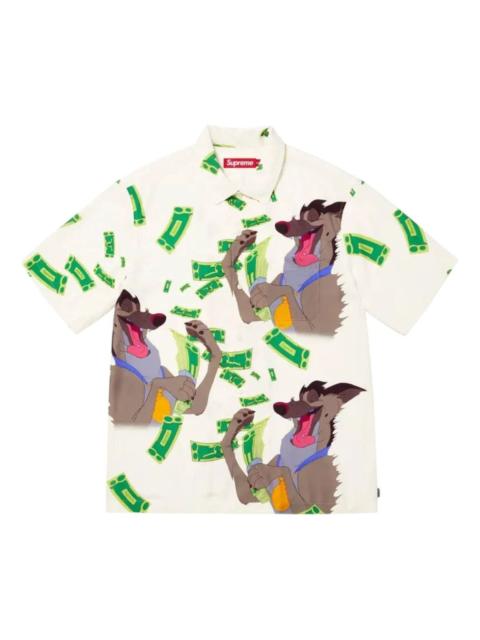 Supreme Supreme All Dogs Go To Heaven Short-Sleeve Shirt 'White' FW25S39-WHITE