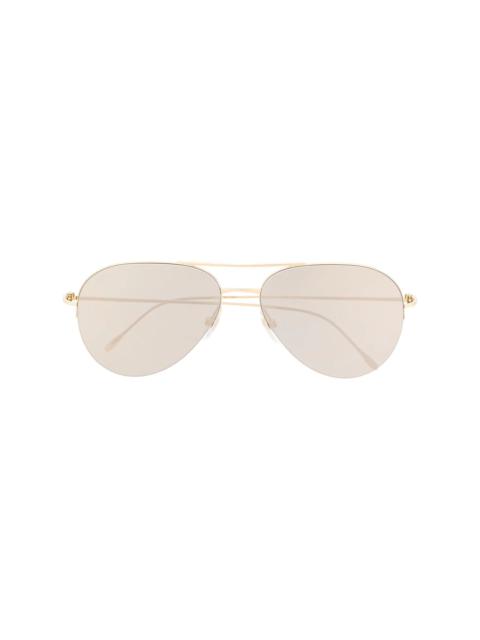 Cartier aviator-frame sunglasses