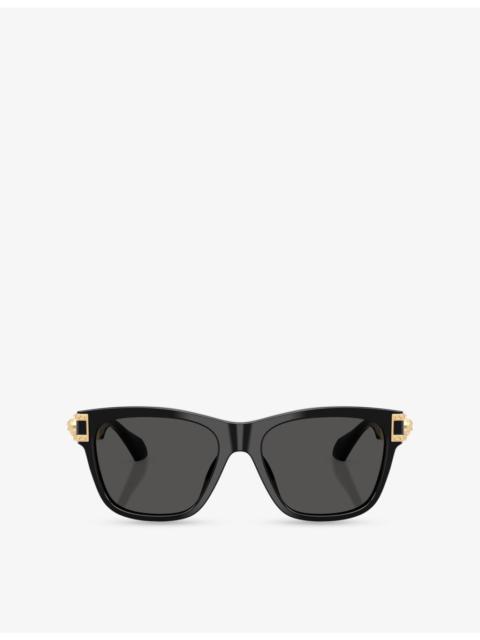 VERSACE VE4527U Square-Frame Acetate Sunglasses
