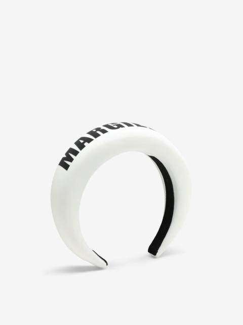 MM6 Maison Margiela Logo headband