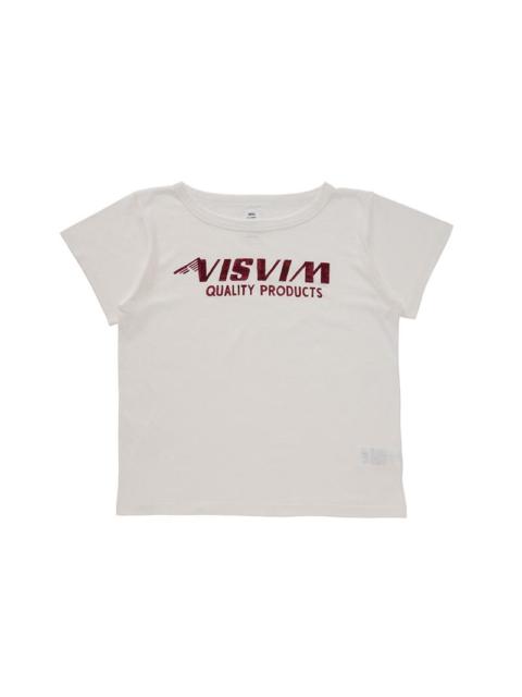 visvim CARREE TEE S/S W WHITE