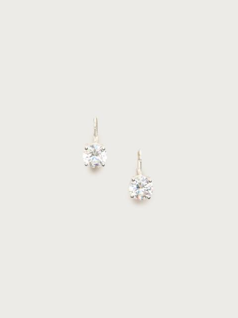 J.CREW Cubic zirconia drop earrings