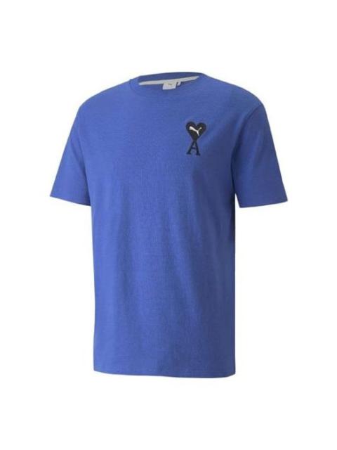 PUMA X AMI Graphic T-Shirt 'Blue' 534070-93
