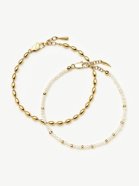MISSOMA The Pearl-fect Bracelet Set