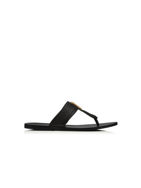TOM FORD SMOOTH LEATHER BRIGHTON SANDAL