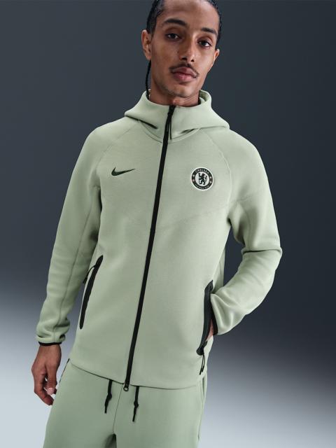 Nike Chelsea FC Tech Windrunner Men's Nike Soccer Fleece Full-Zip Hoodie