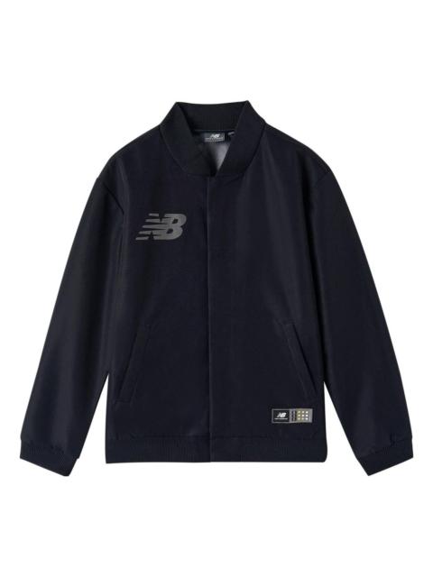 New Balance Logo Teamwear Jacket 'Black' NAA1R041-BK