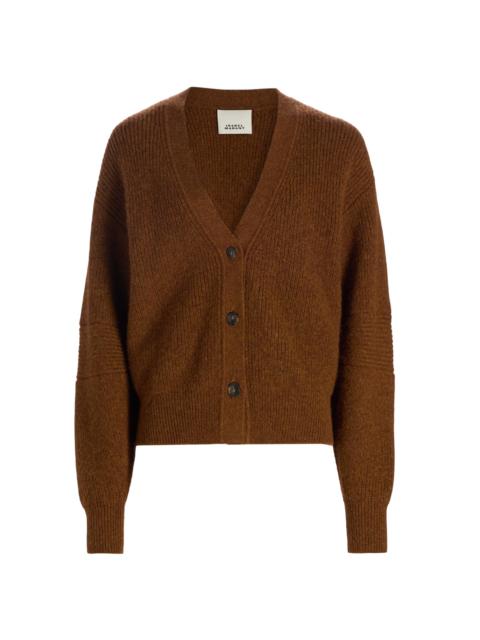 Isabel Marant Women's Thelma Alpaca Wool Cardigan - Caramel