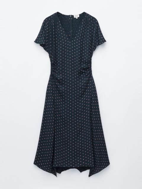 & Other Stories V-Neck Gathered Dress