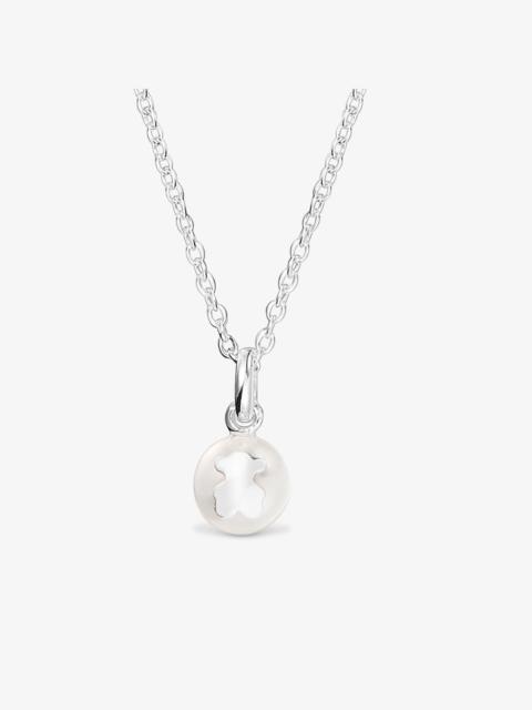 TOUS Short silver and 6.5 mm cultured freshwater pearl Necklace TOUS Icon Pearl