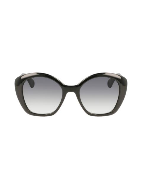Lanvin Babe 54mm Butterfly Sunglasses