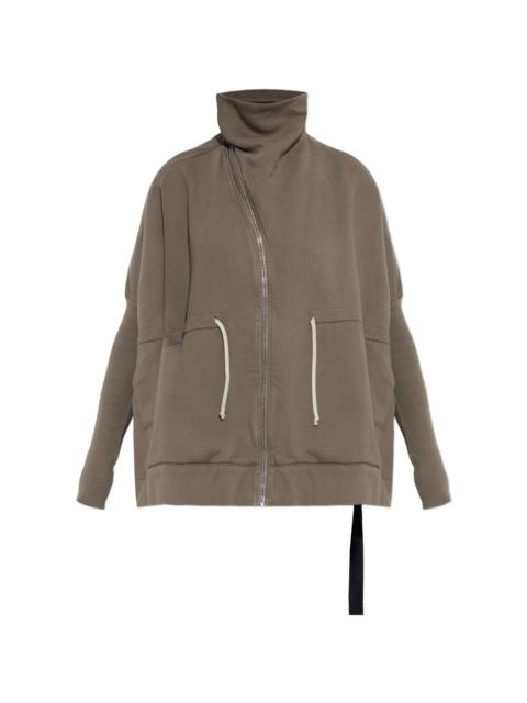 Rick Owens DRKSHDW zip cotton sweater