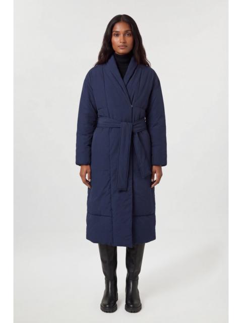 KAREN MILLEN Padded Belted Midi Coat