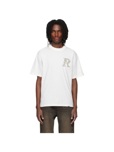 REPRESENT Off-White Western Initial T-shirt