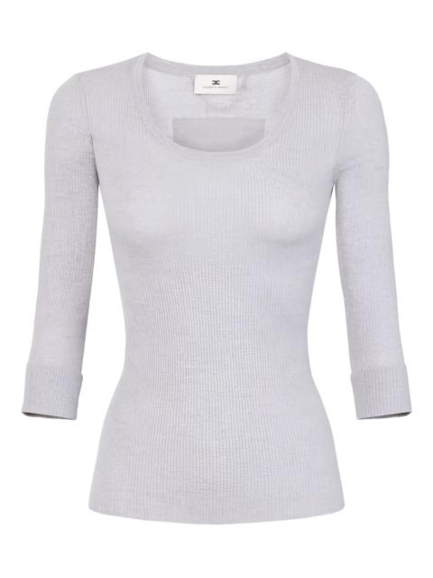 ELISABETTA FRANCHI ribbed top