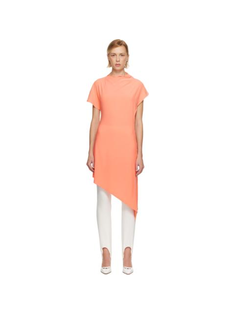 SANDY LIANG Orange Sonar Midi Dress