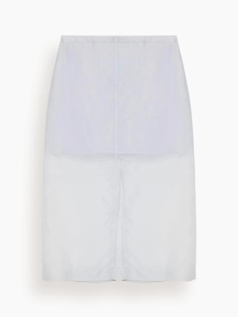 SIMKHAI Dana Midi Skirt in Periwinkle Sky