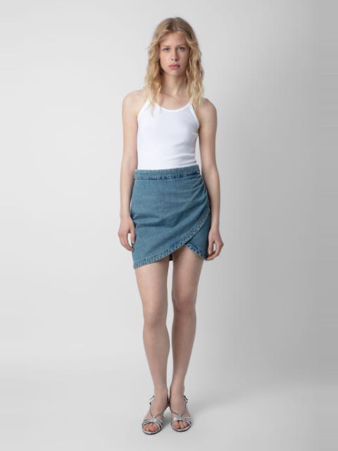 Zadig & Voltaire Julipe Denim Skirt