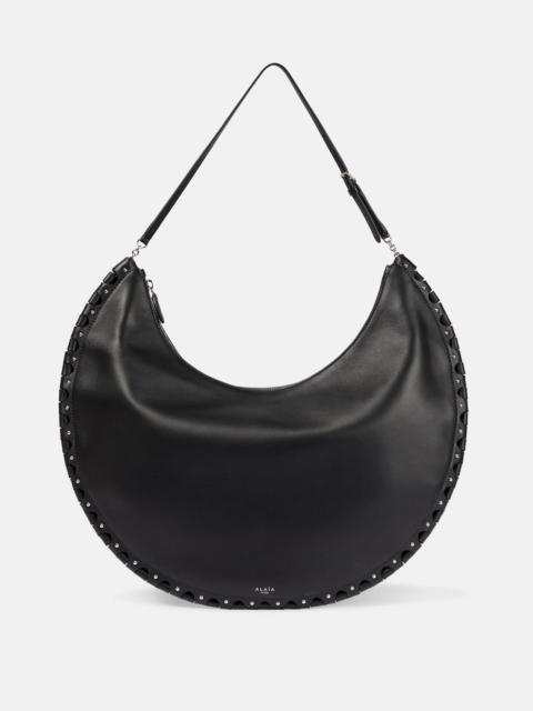 Alaïa Le Demi-Lune Large leather shoulder bag