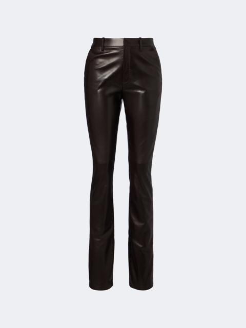 Ralph Lauren Leather slim pants