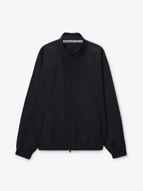 Alexander Wang PERFORATED LOGO TRACK JACKET
