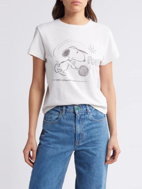 RE/DONE Snoopy Tennis Graphic T-Shirt