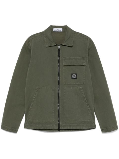 Stone Island Compass-motif shirt